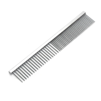 Nobleza hrebeň na vyčesávanie srsti celokovový 17 cm